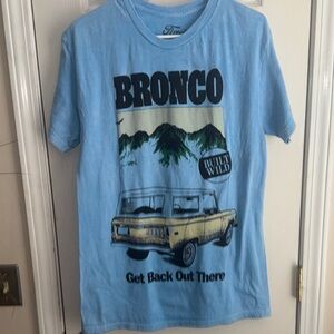 Blue Graphic Mens Medium Ford T-Shirt